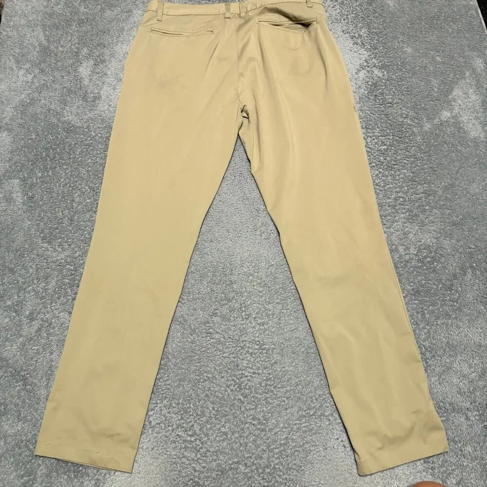 Rhône Pants Mens 36 x31 Tan Performance Golf Chino **flaw